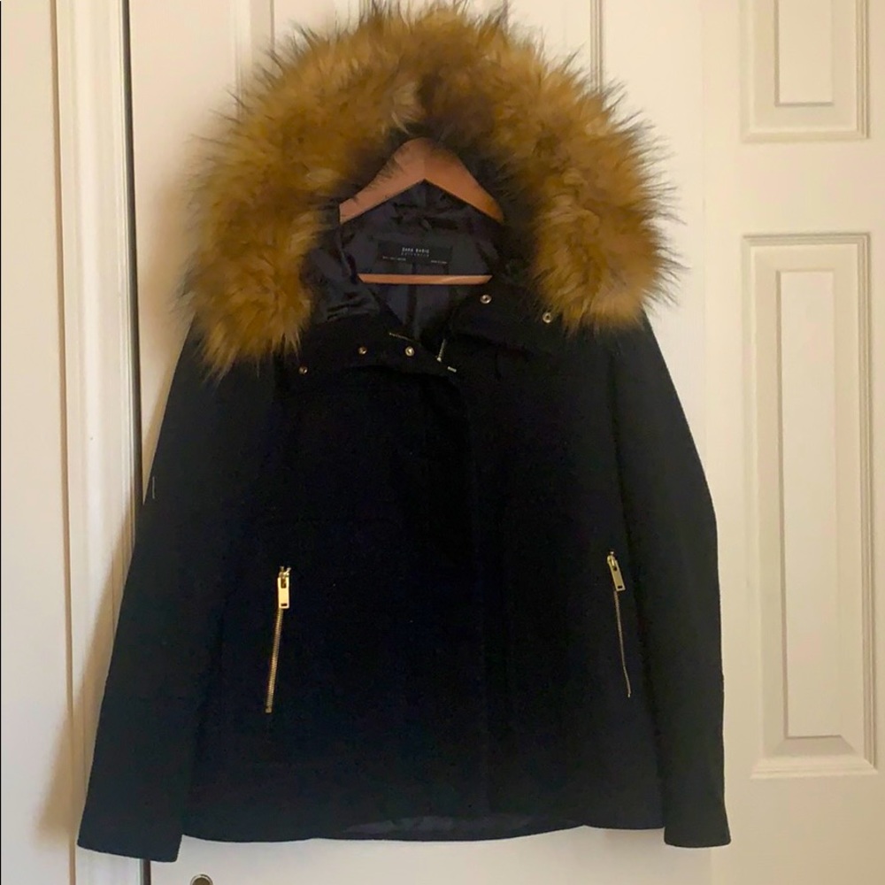 ZARA Hooded Coat
